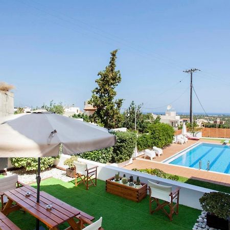 Artemis Luxury Villa - Hersonissos Private Pool Oasis Exterior photo