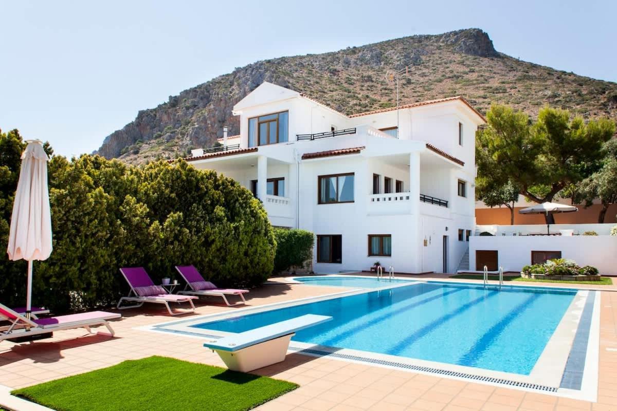 Artemis Luxury Villa - Hersonissos Private Pool Oasis Exterior photo